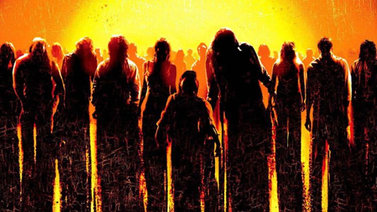 Die Zombies scheinen Morgenluft zu schnuppern: Filmplakat zu "Dawn of the Dead", dem Remake von 2004. (Alle Bilder aus dem besprochenen Band.)