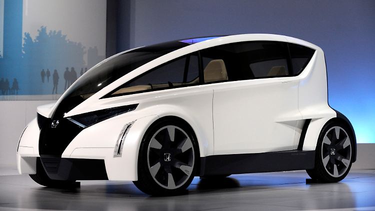 Ein futuristischer Kleinstwagen: Der-Nut von Honda.