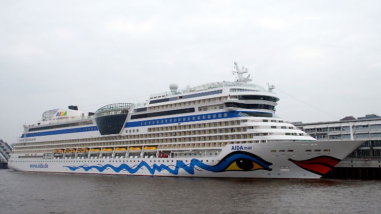 Die "Aidamar" ist das neunte Schiff von Aida Cruises aus Rostock.