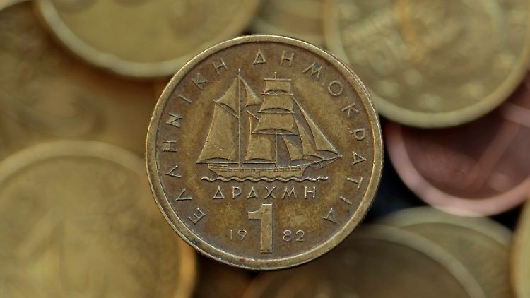 Kommt die Drachme zurück? So sah sie aus.