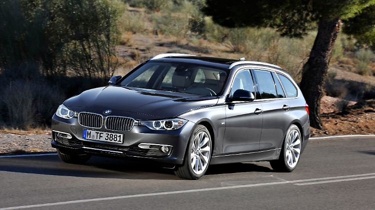 Der BMW 3er Touring feiert auf der AMI in Leipzig Premiere.