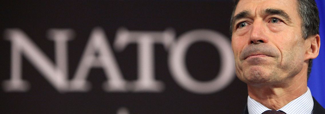 NATO-Generalsekretär Rasmussen: Wir lassen nicht zu, dass Afghanistan zurückfällt in die Hände von Terroristen und Extremisten.