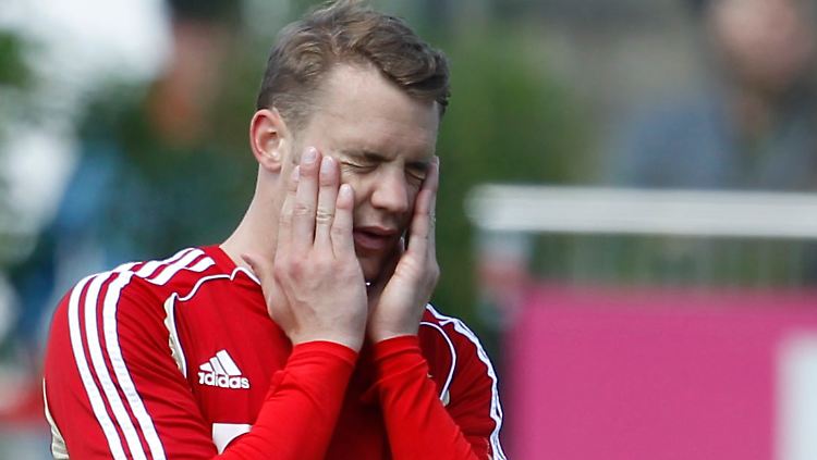 Sucht die Löschen-Taste: Manuel Neuer, Torhüter des FC Bayern München.