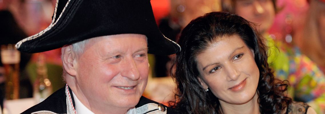 Uns gibt's nur im Doppelpack - so lauten die Pläne von Oskar Lafontaine und Sahra Wagenknecht.