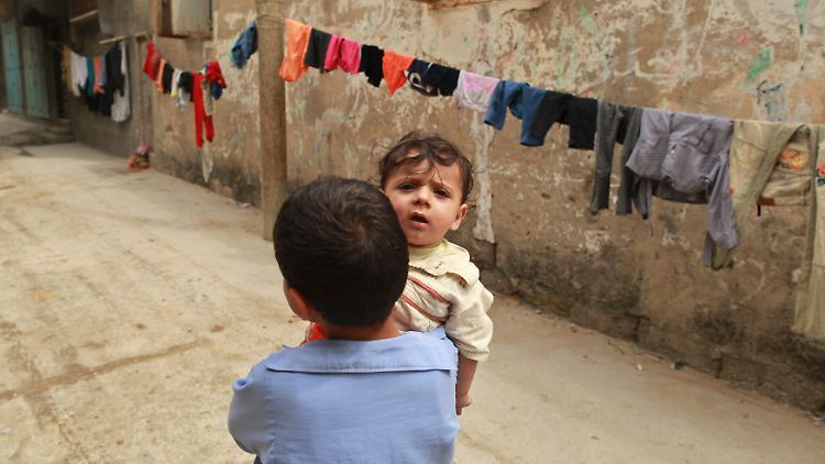 Straßenszene aus Gaza-Stadt.