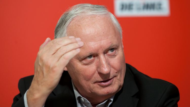 Grüßt "Lafo" bald als Parteichef der Linken?