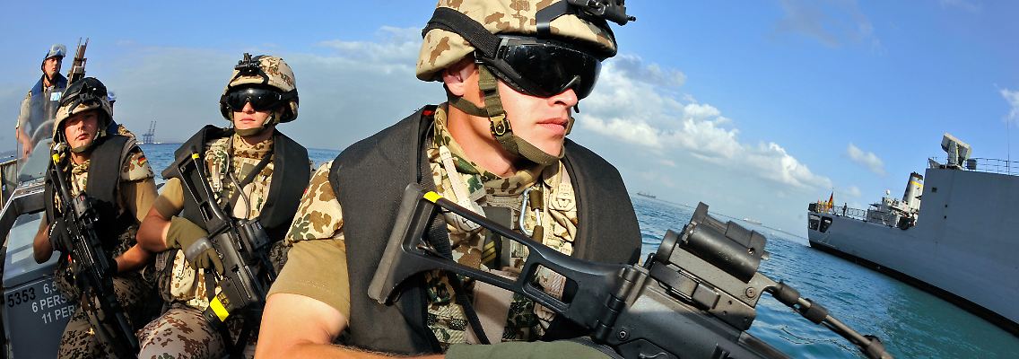 Die Opposition im Bundestag hatte sich gegen die neuen Möglichkeiten der Soldaten vor Somalia gewandt.