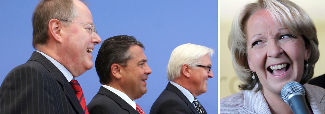 Hannelore Kraft hängt die Troika in Puncto Popularität derzeit deutlich ab.