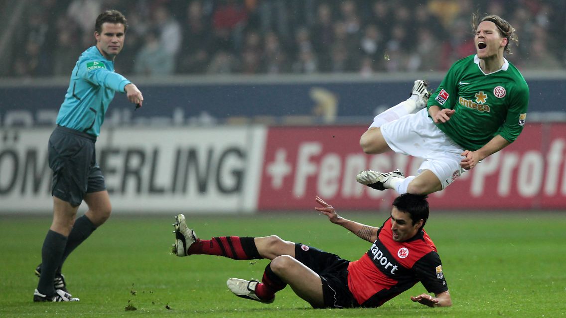Zwischen Frankfurt und Mainz ging es ordentlich zur Sache.