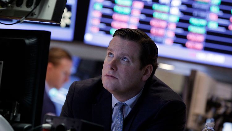An der Wall Street dominieren die Minuszeichen.