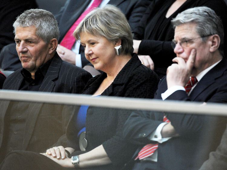 Die Bundesbeauftragten für die Stasi-Unterlagen (v.r.): Joachim Gauck, Marianne Birthler und Roland Jahn.