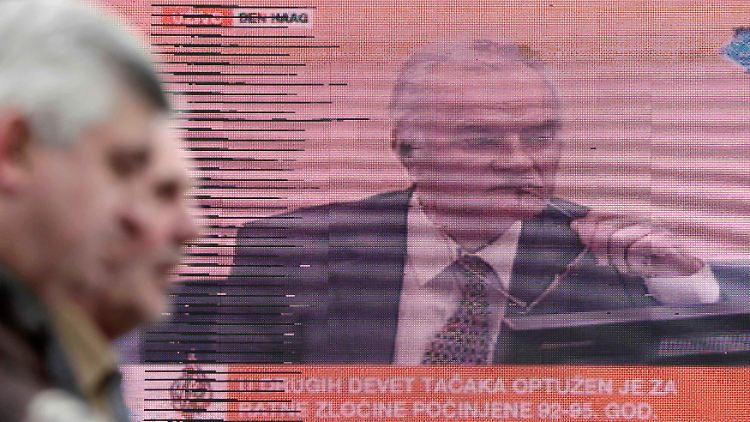 Ratko Mladic sieht sich selbst als Kämpfer für die "gerechte nationale Sache".