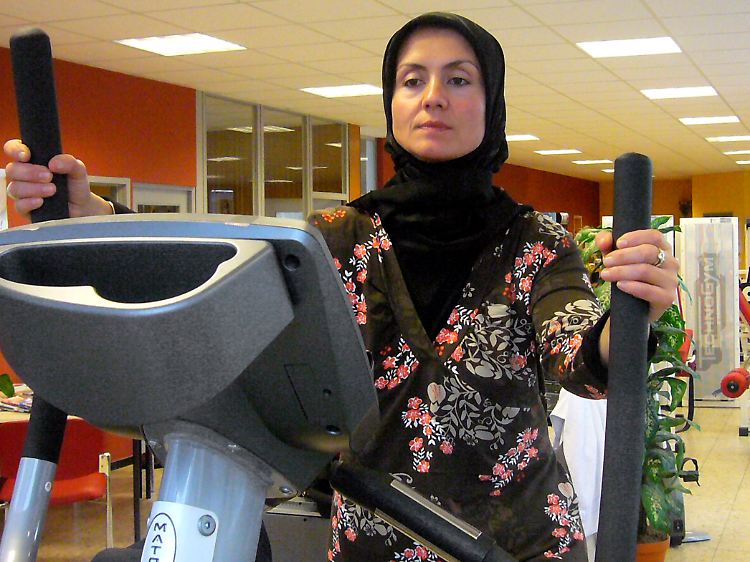 Fitness-Studio für muslimische Frauen im Kölner Multikulti-Viertel Ehrenfeld.