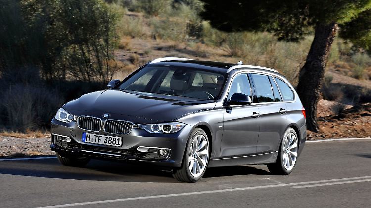 Eine der angekündigten Weltpremieren präsentiert BMW mit dem 3er Touring.