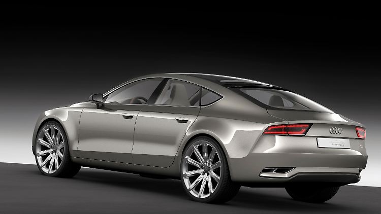 Das Vorbild: Die Studie Concept Sportback gibt einen vagen Ausblick darauf, wie der A7 aussehen wird.