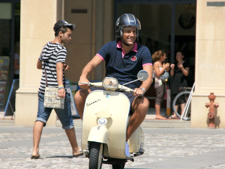 Zu Hause ist es doch am schönsten: Luca Toni.