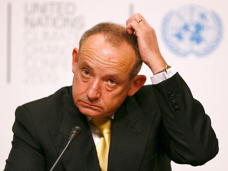 Auf ihm lastet ordentlich Druck: UN-Klimachef de Boer.