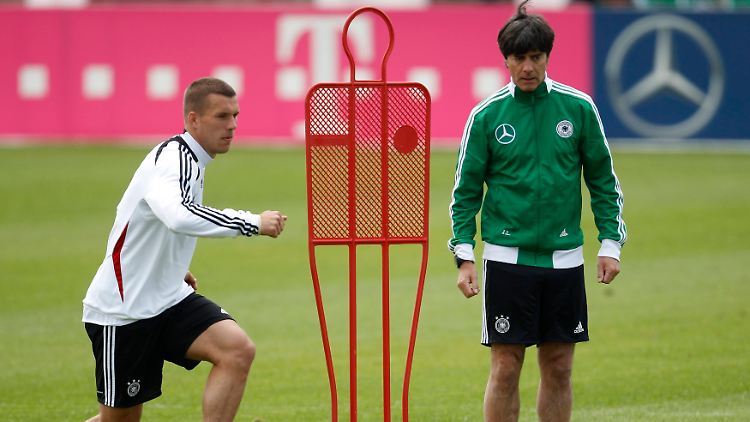 Hochmotiviert: Lukas Podolski steht vor einem besonderen EM-Turnier in seinem Geburtsland.
