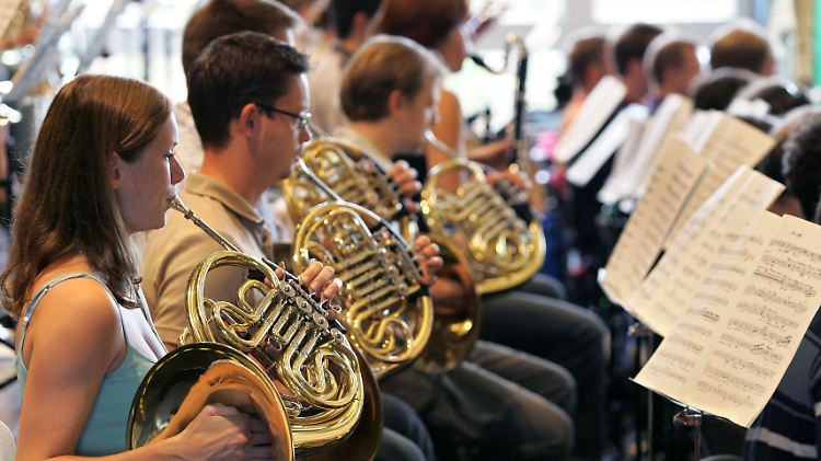 Das Gehör von Orchestermusikern ist gefährdet. 