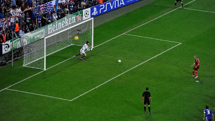 Schon im Ansatz nichts geworden: der Robben-Elfer.