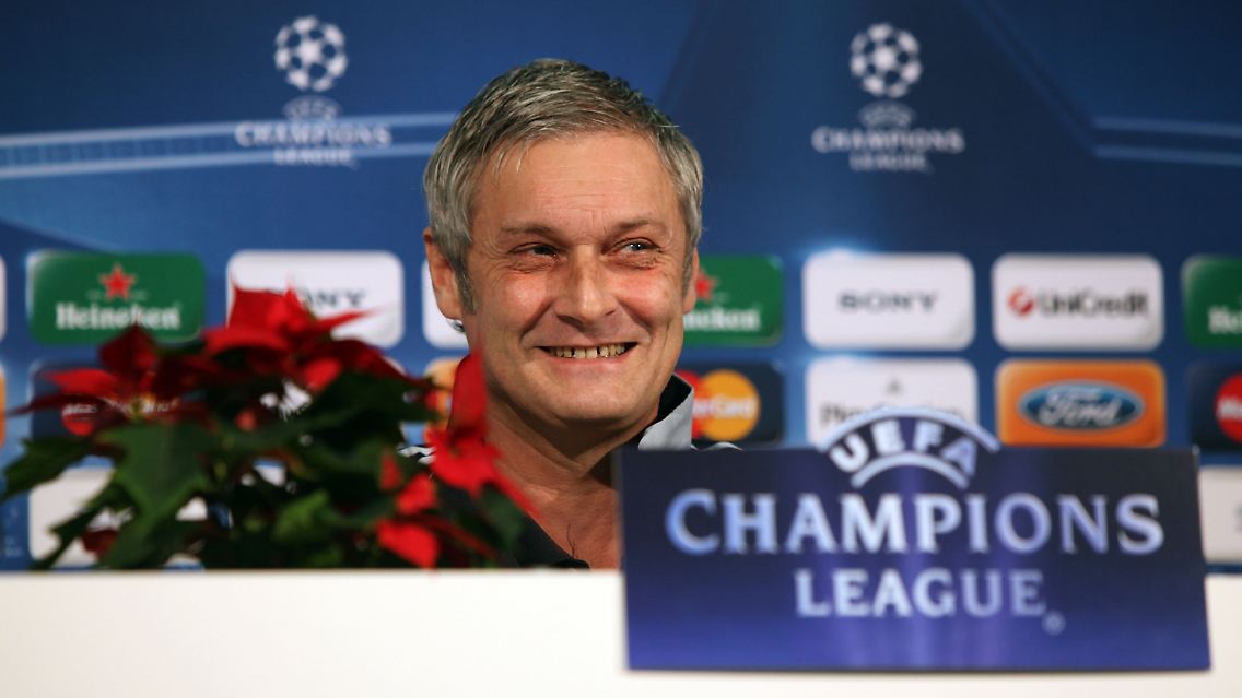Freut sich aufs Spiel: Armin Veh.