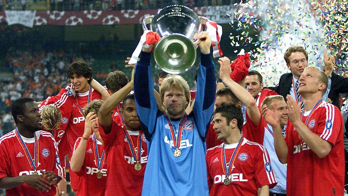 Damals, 2001: Die Bayern gewinnen die Champions League.