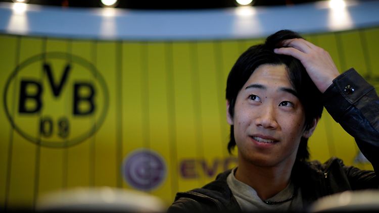 Shinji Kagawa wird unter anderem mit Manchester United in Verbindung gebracht.