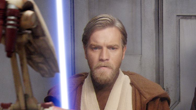 McGregor in "Star Wars: Episode III - Die Rache der Sith".