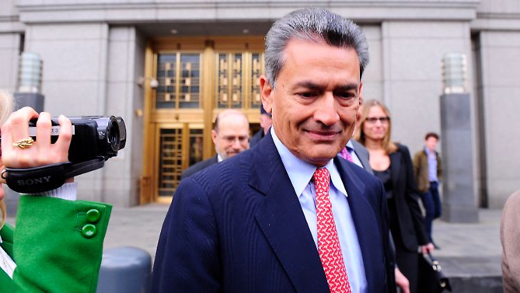 Ex-McKinsey-Chef Rajat Gupta drohen 100 Jahre Haft wegen Insiderhandel.