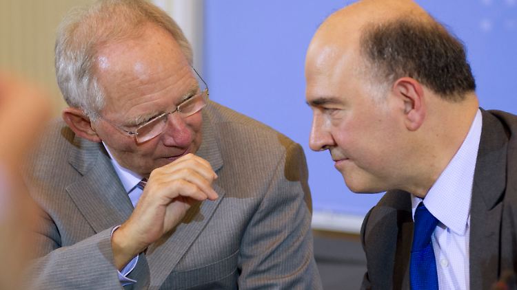 Laut Moscovici sprechen Schäuble und er "dieselbe Sprache".