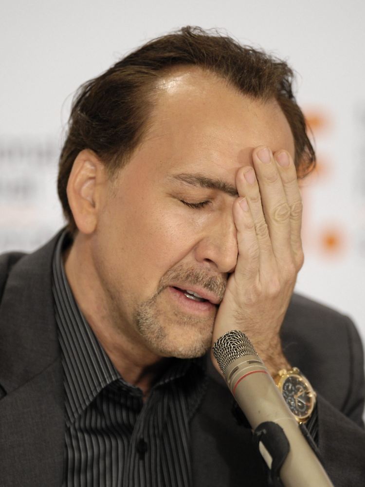 Es sieht nicht nach unbeschwerten Feiertagen für Nicolas Cage aus.