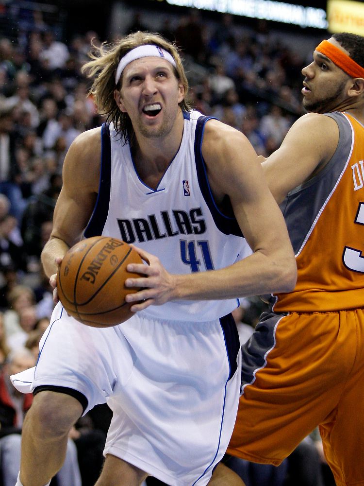 Dirk Nowitzki erzielte wieder einmal über 30 Punkte.