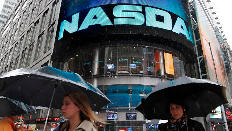 An der Nasdaq hatte man schon bessere Laune.