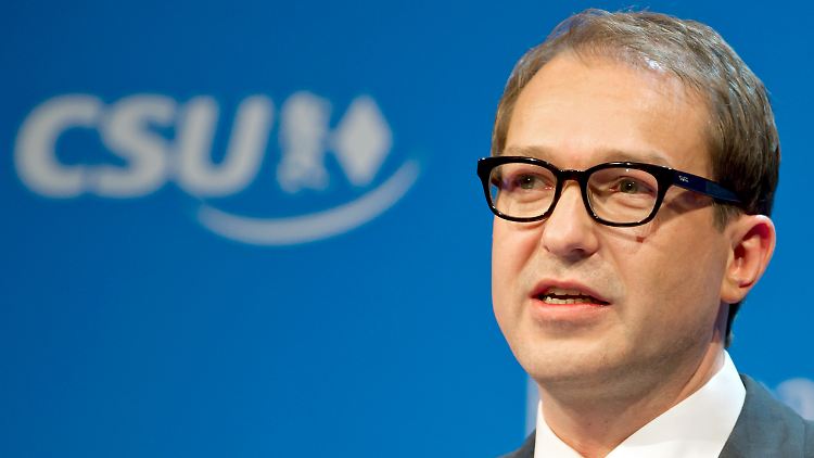 "Die Griechen haben es in der Hand": CSU-Generalsekretär Alexander Dobrindt.