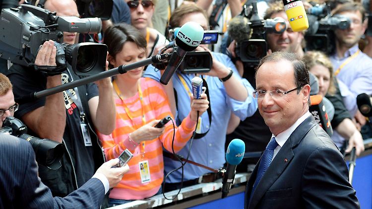 Die Aufmerksamkeit gilt vor allem Gipfelneuling François Hollande.