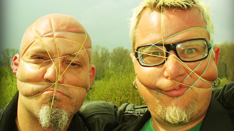Ande Werner und Lars Niedereichholz sind Mundstuhl. Im Herbst erscheint ihr neues Programm "Ausnahmezustand".