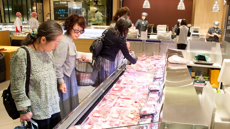 In Japan steigen die Verbraucherpreise leicht.