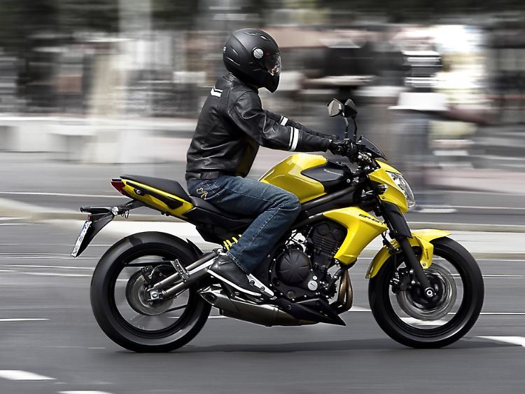 Der heimliche Star ist die Kawasaki ER-6n.