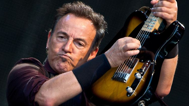 Bruce Springsteen, bekannt für klare Worte.