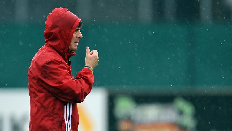 Das wird schon: Joachim Löw hat ja noch zwei Wochen Zeit.
