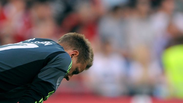 Jetzt bloß nicht den Kopf hängen lassen: Marc-André ter Stegen.