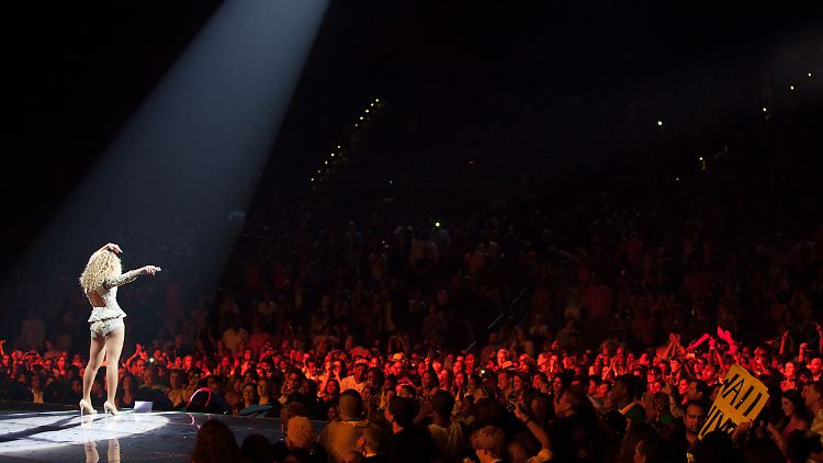 Beyoncé entzückt in Atlantic City.