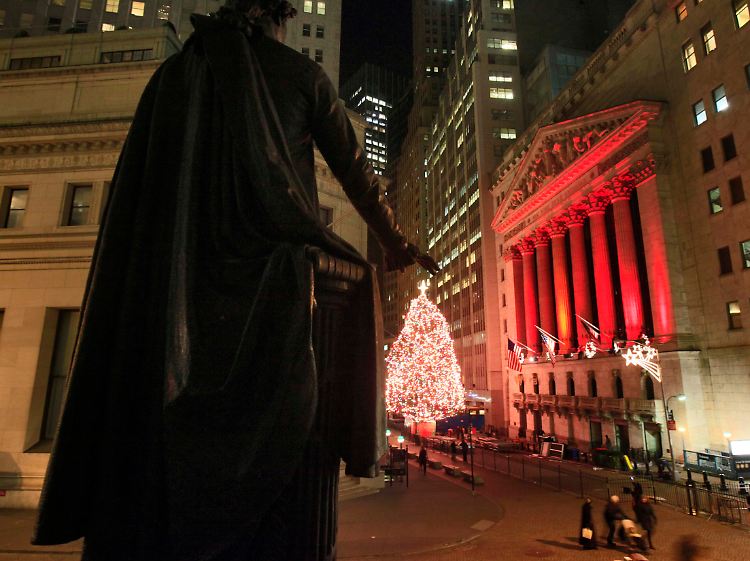 Wall Street vor Weihnachten 2009: Die Zeichen stehen auf Veränderung.