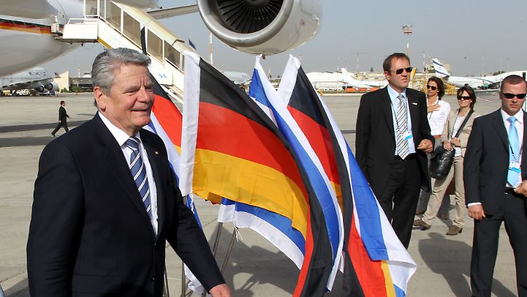 Bei seinem Besuch in Israel möchte Gauck Solidarität mit dem Land signalisieren.