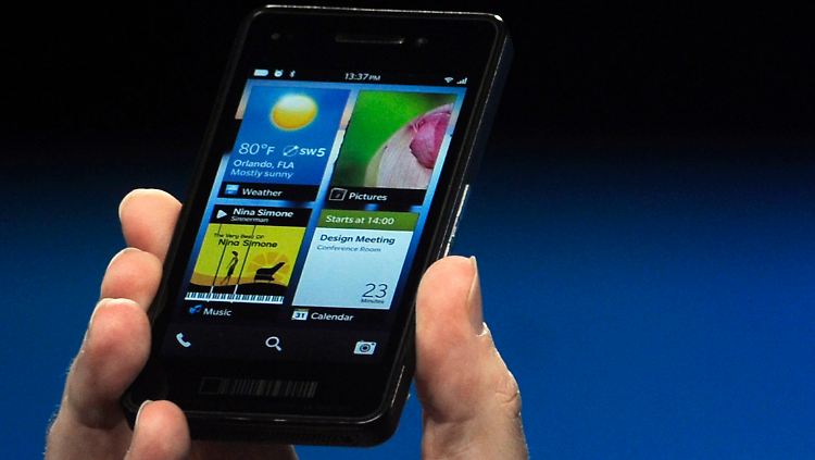 Das rettende Gerät? Blackberry bewegt sich in einer Nische zwischen Arbeitsgerät und Status Symbol.
