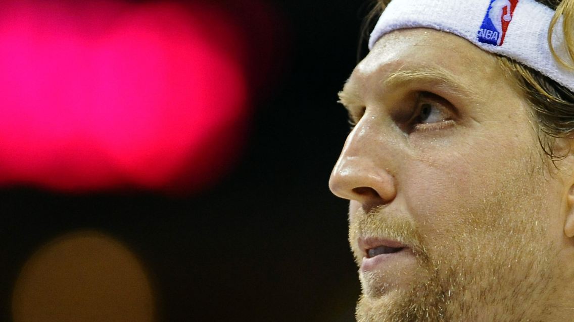 Rosige Aussichten: Dirk Nowitzki.