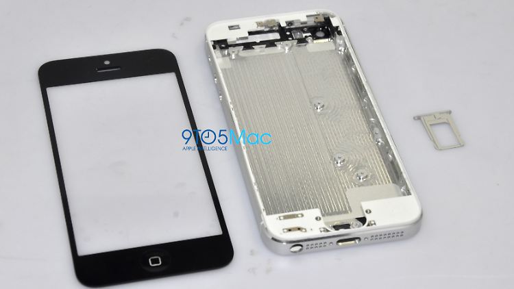 Sehen wir hier Rahmen und Frontblende des "iPhone 5"?