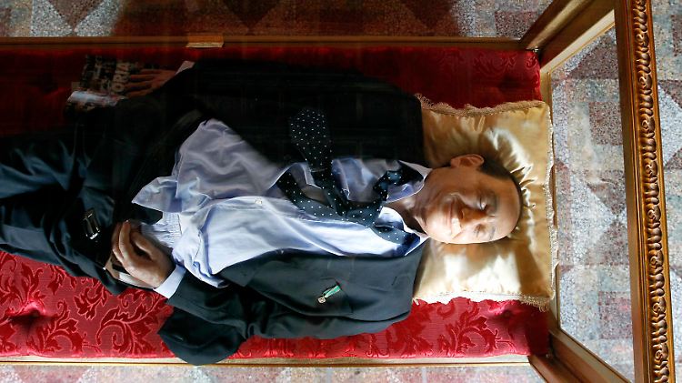 ''Der Traum der Italiener'': So sehen die Künstler Silvio Berlusconi.