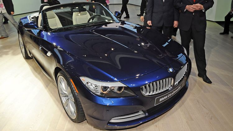 Spritziger Flitzer: der neue BMW Z4 Roadster.