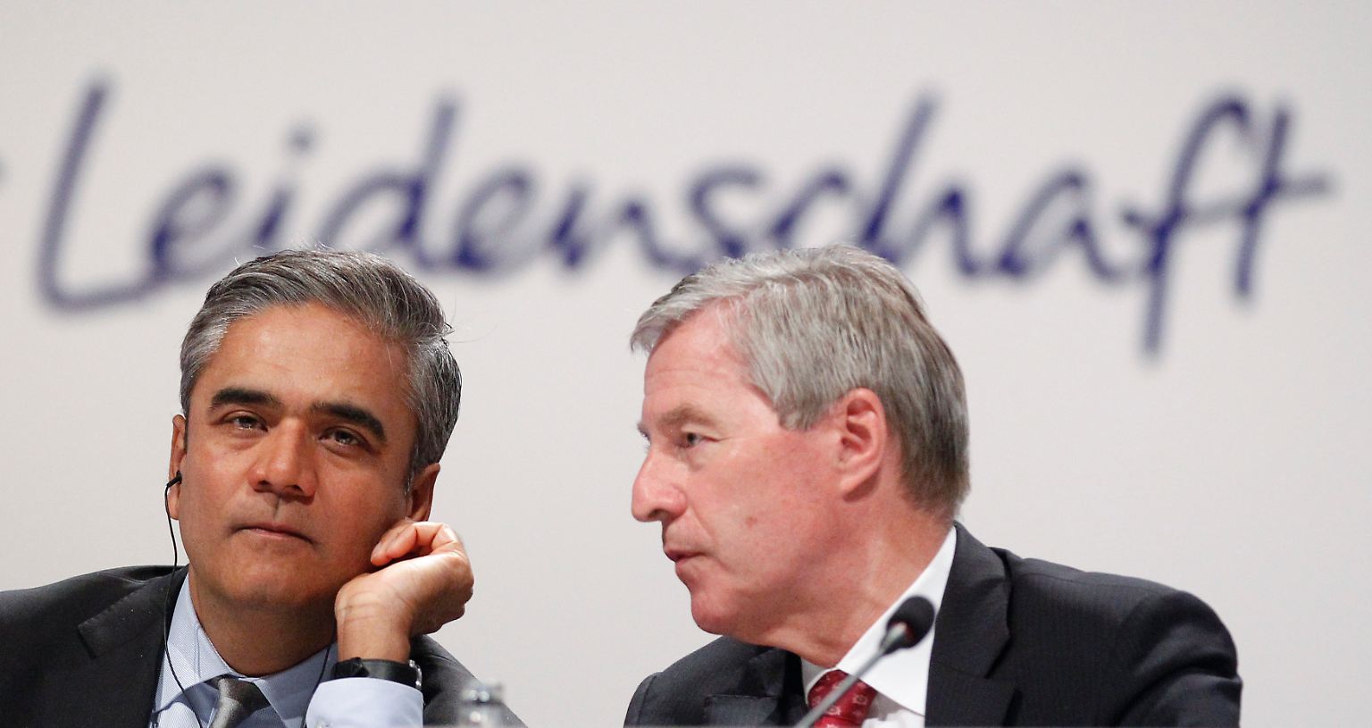 Sie sind ein ungleiches Paar:  Anshu Jain (l.) und Jürgen Fitschen. Bei ihnen treffen Risikofreude auf Bodenständigkeit und ...